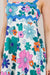 Colorful Floral Midi with Scalloped Detail Sundayup 