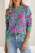 Colorful Leopard Sweater Shewin 