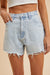 Comfort Stretch Distressed Hem Denim Shorts Annie Wear 