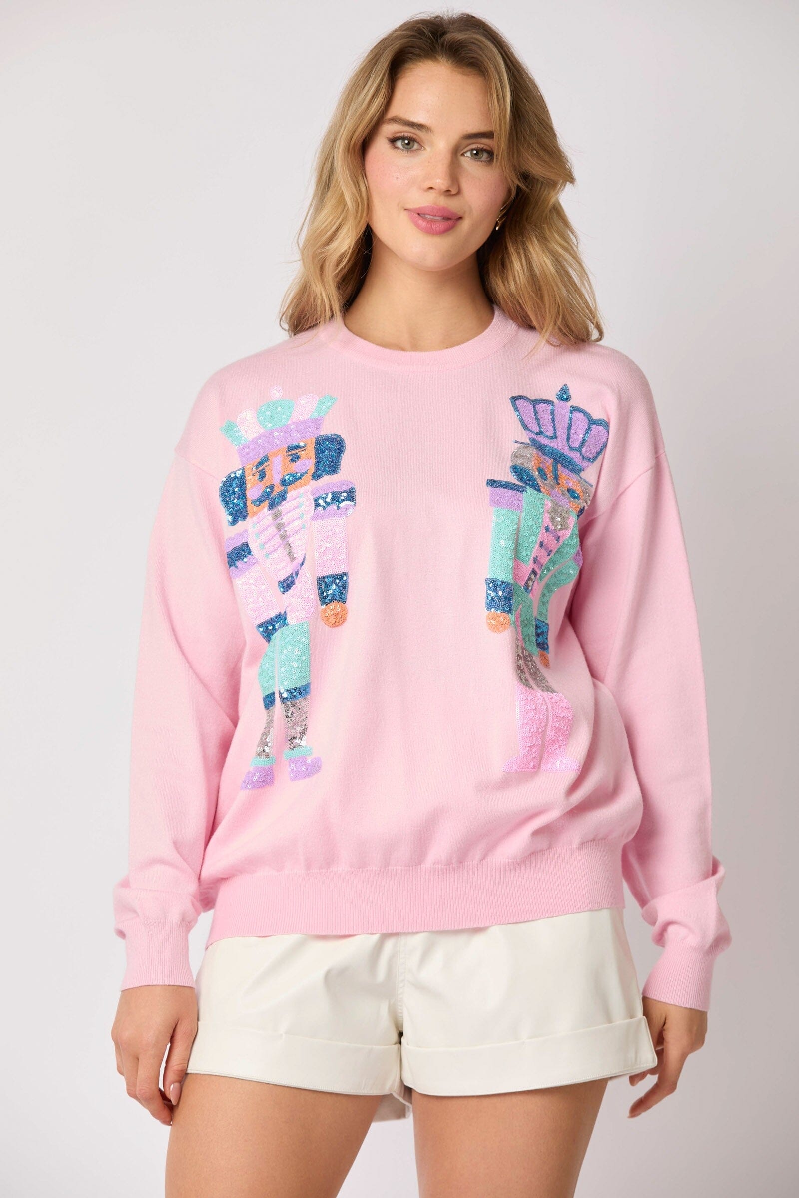 Double Nutcracker Sweater fantastic fawn 