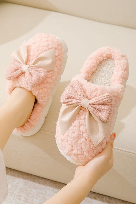 Dreamy Bow Slippers Shewin 