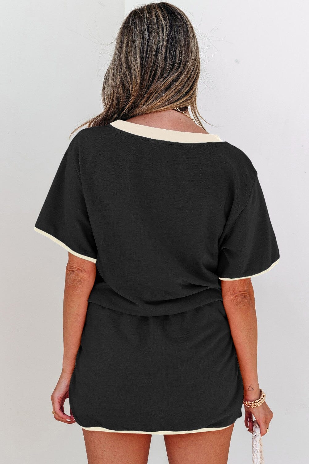 Drop Shoulder T and Skort Set Kentce, Sweet Lover Fashion 