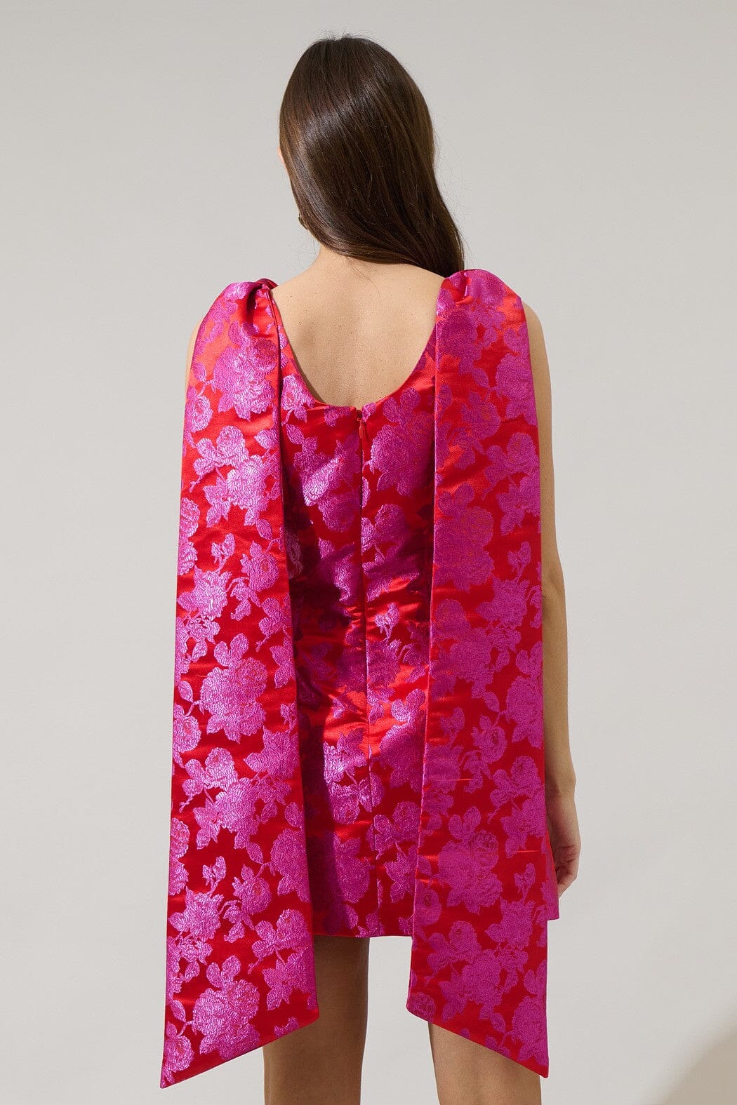 Duson Floral Hill A-Line Mini Dress sugarlips 