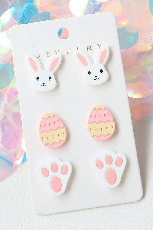 Easter Stud Earrings Shewin 