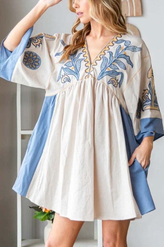 Embroidered Tunic Dress obest 