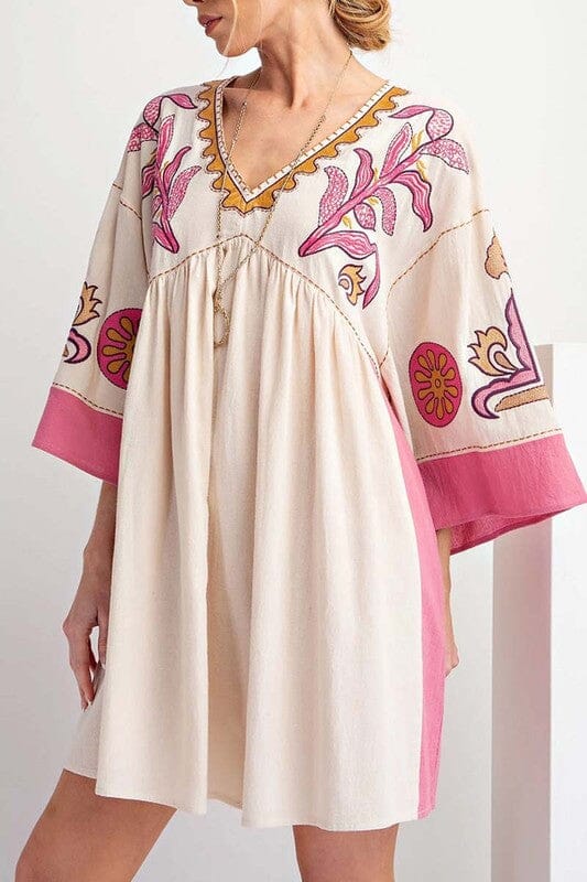 Embroidered Tunic Dress obest 