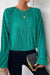 Emerald Pleated Top Shiying 