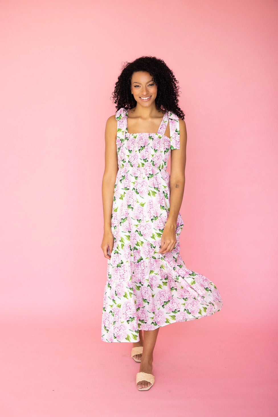 Emma Hydrangea Dress Kathleen Maeve 