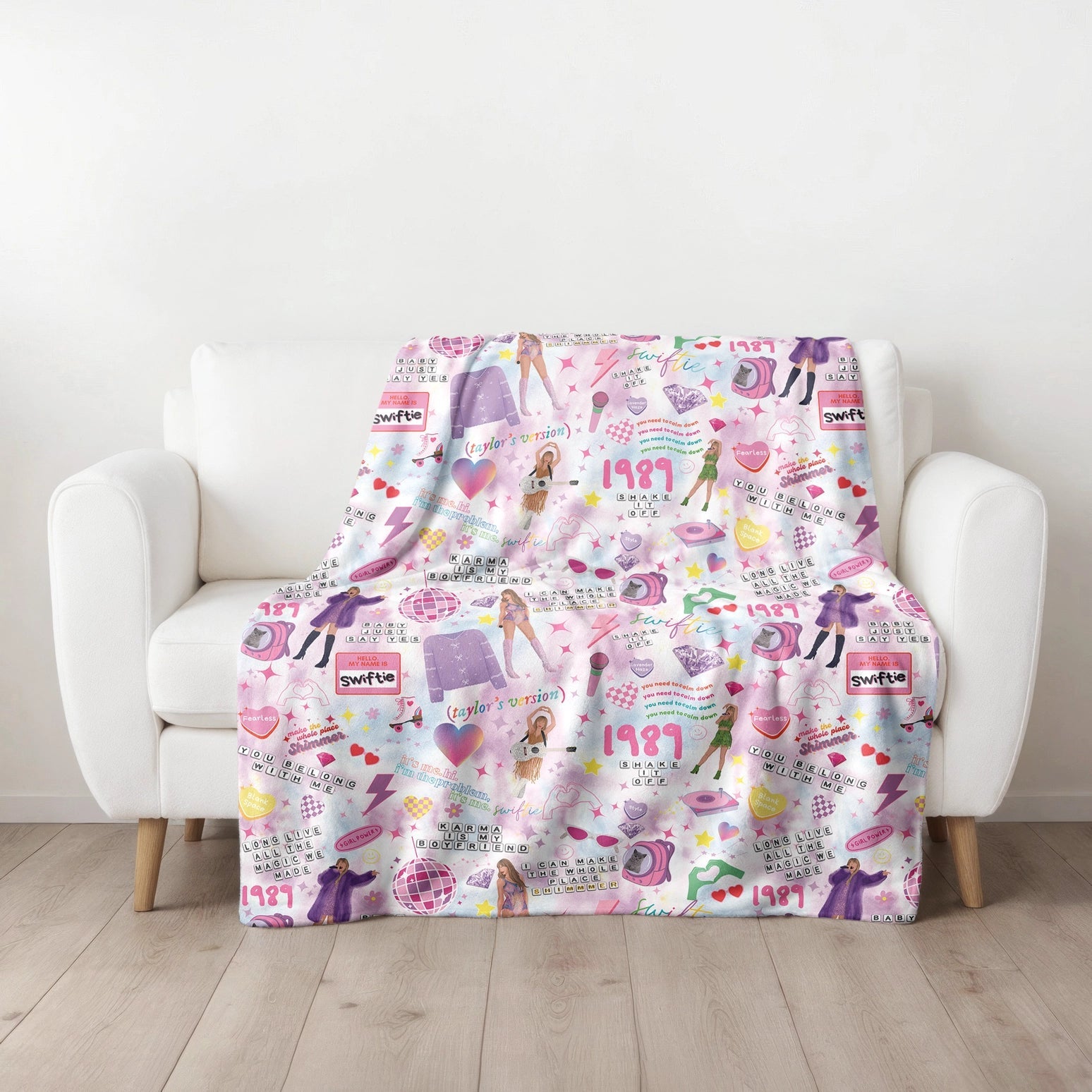 Era's Tour Minky Blanket aspen lane 