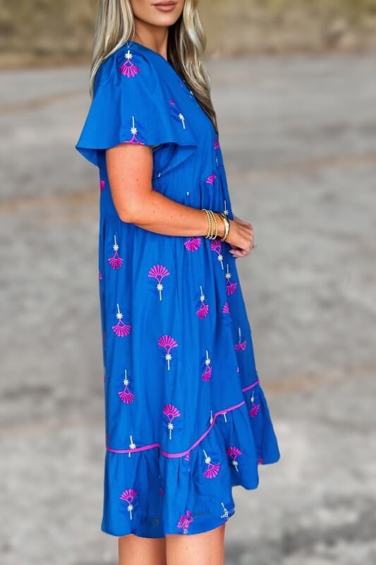 Fan Print Maxi Shewin 