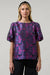 Farah Jacquard Bubble Sleeve Top Sugarlips 