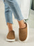 Faux Suede Stitched Slipper Kentce 