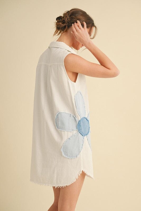 Flower Patch Collared Dress jodifil 