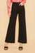 FRONT TWO POCKET STRETCH WIDE LEG DENIM JEANS Annie Wear 