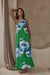 Glena Floral Pleated Maxi Dress sugarlips 