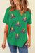 Green Mardi Gras Mask Tee Kentce 