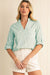 Green Striped Popover Shewin 