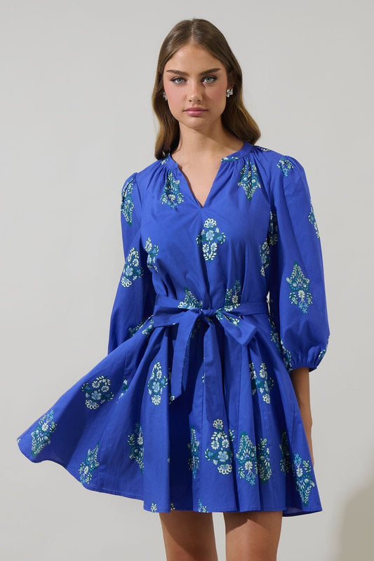 Haline Floral Dress Sugarlips 
