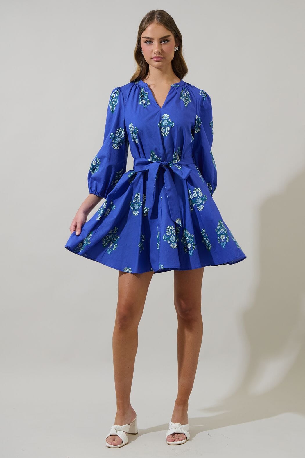 Haline Floral Dress Sugarlips 
