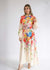 High Neck Belted Multi Floral Maxi eterna 