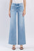 HIGH RISE PATCH POCKET WIDE LEG JEANS Flying Monkey 