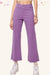 High Waist Flare Colored Pants LA MIEL 