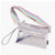 Iridescent Puffer 3-in-1 Belt Crossbody Bag Candy top trenz 