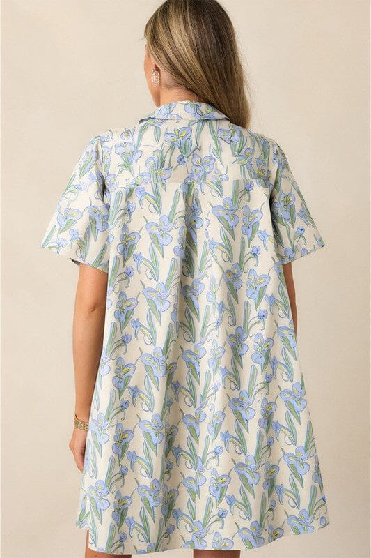 Iris Collared Popover Dress Shewin 