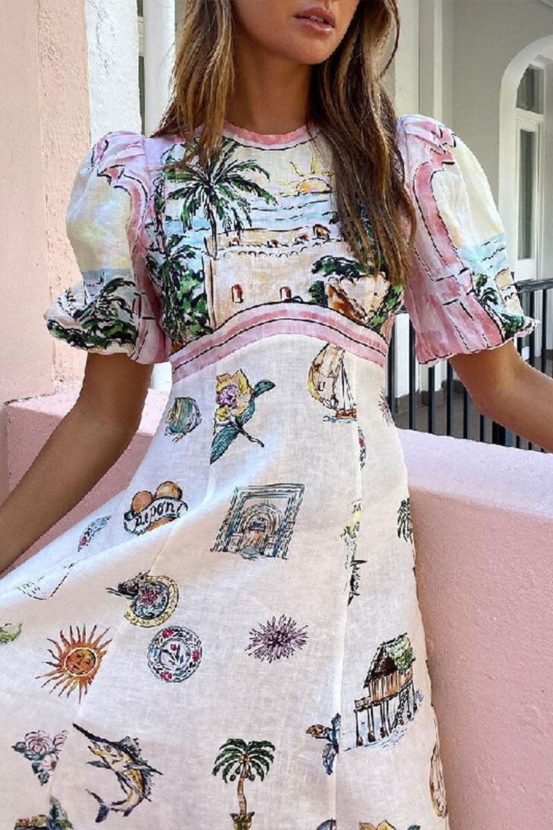 Island Scene Maxi Mayah Overseas 
