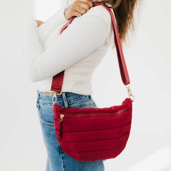 Jolie Puffer Crossbody Bag pretty simple 