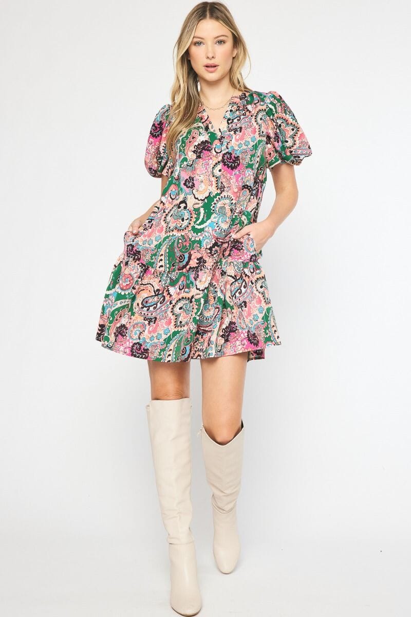 Kelly Paisley Dress entro 