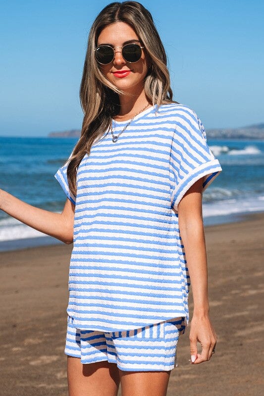 Knit Striped Summer Set Shiying 
