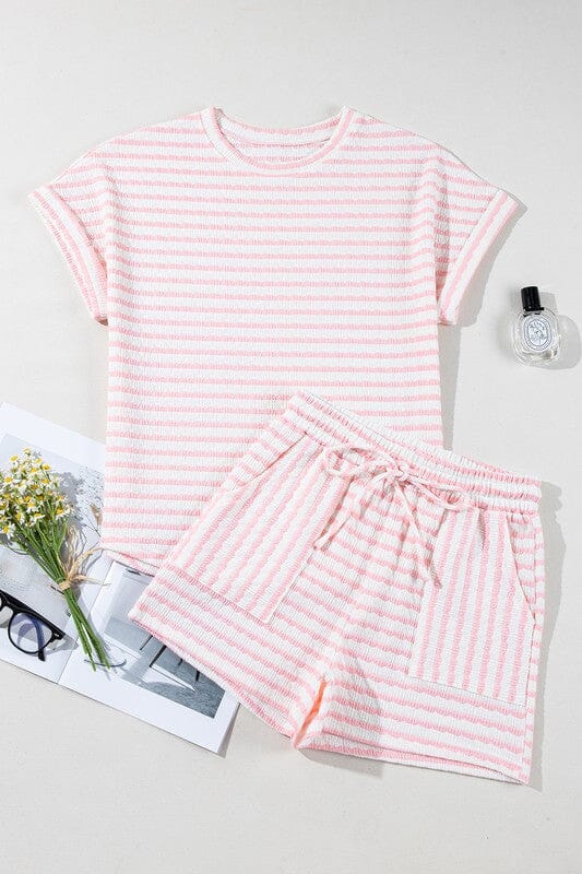 Knit Striped Summer Set Shiying 