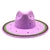 Lavender Bejeweled Mardi Gras Hat plush appeal 