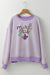 Lavender Stripe Sequin Mardi Gras Top Kentce 