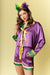 Mardi Gras Satin PJs rareraw 