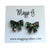 Mardi Gras Stud Earrings Maggie G 