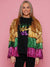 Mardi Gras Tinsel Fringe Cardigan why dress 