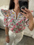 Mixed Floral Printed Blouse Entro 