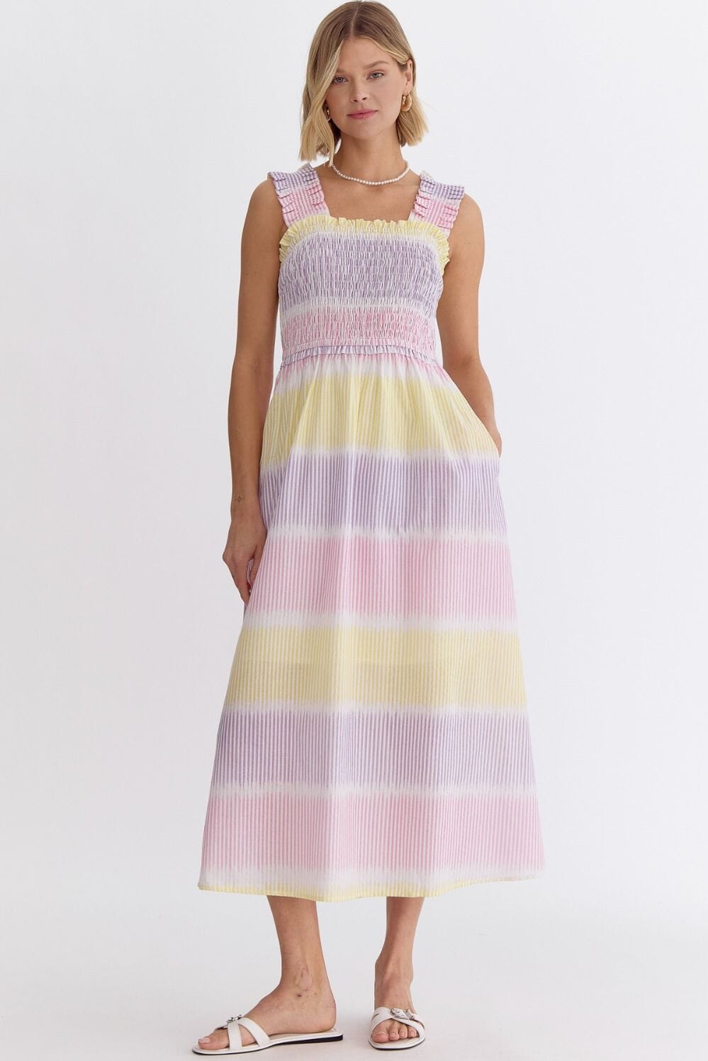 Pastel Ombre Stripe Midi entro 