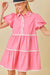 Pink Ric Rac Trim Shirt Dress Main Strip 