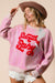 Pink Sequined Santa Baby Sweater Bibi 