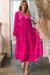 Pink Velvet Maxi Shewin 