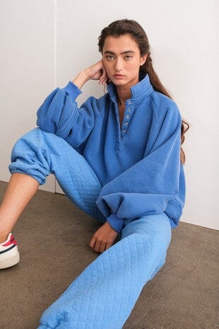 Piper Snap Button Collared Sweater papermoon 