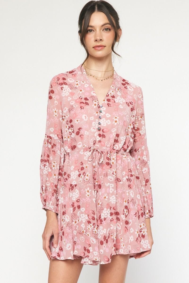 Pre-Fall Henley Drawstring Dress entro 