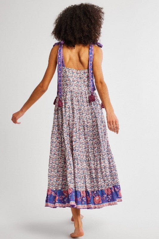 Purple Botanical Burst Maxi Mayah Overseas 