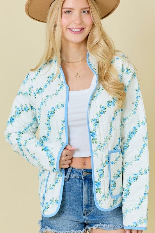 Quilted Floral Jacket Main Strip 