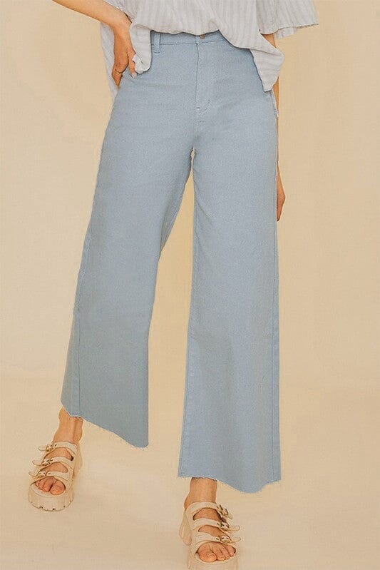 Raw Edge Wide Leg Annie Wear 