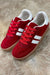 Red Vintage Striped Sneakers Kentce 