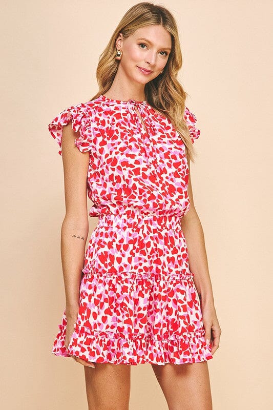 Red/Pink Heart Dress Pinch 